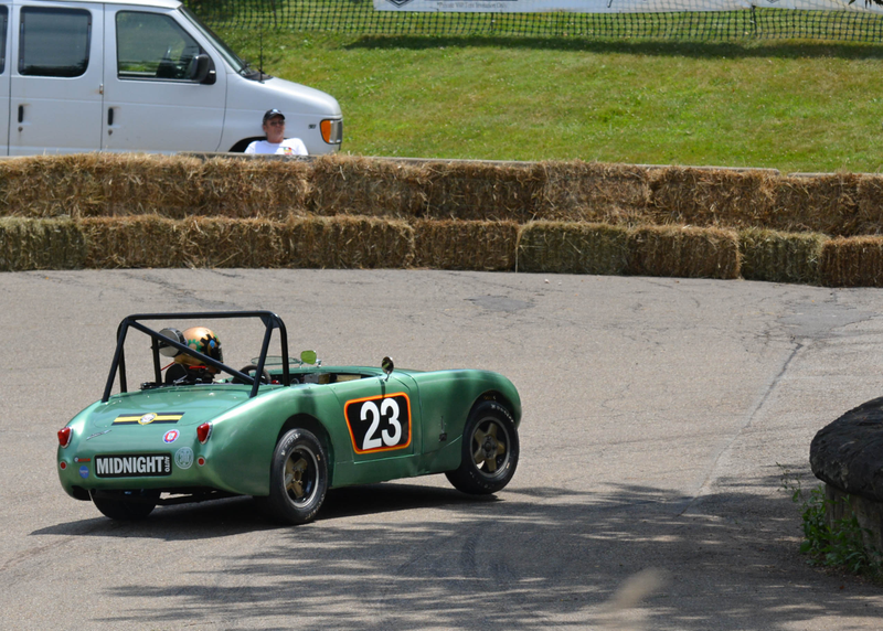 Peter McCarthy in a 1962 Austin Healey Ashley Sprite1